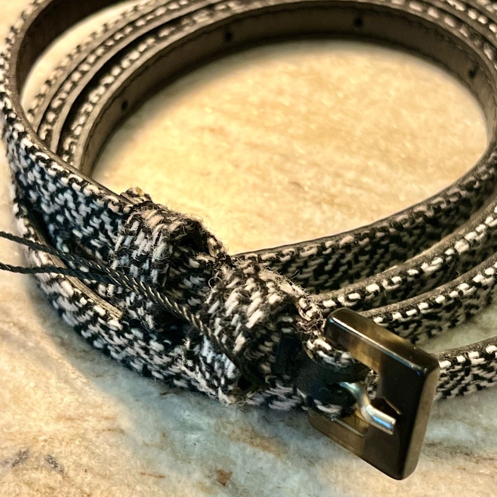 Carolina Herrera Black and White Women’s Belt